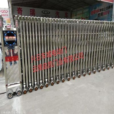 昆明電動伸縮門經銷店與金屬建筑裝飾材料的協同發展